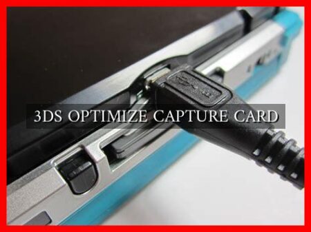 3DS OPTIMIZE CAPTURE CARD 3DS OPTIMIZE CAPTURE CARD