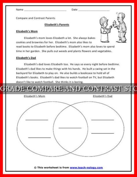 3RD GRADE COMPARE AND CONTRAST STORIES