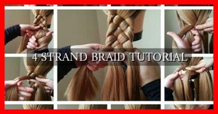 4 STRAND BRAID TUTORIAL