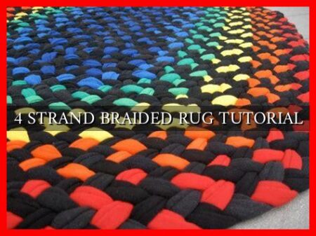 4 STRAND BRAIDED RUG TUTORIAL