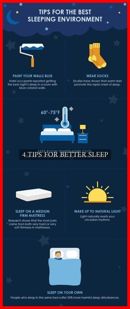 4 TIPS FOR BETTER SLEEP
