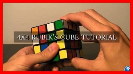 4X4 RUBIK'S CUBE TUTORIAL