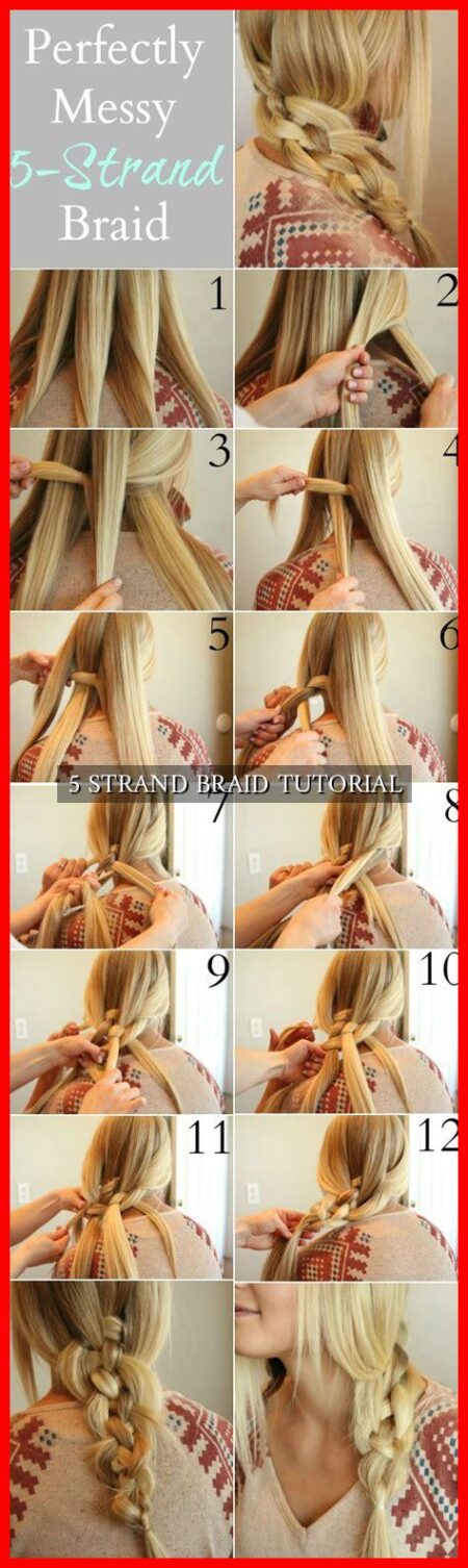 5 STRAND BRAID TUTORIAL