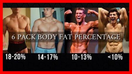 6 PACK BODY FAT PERCENTAGE