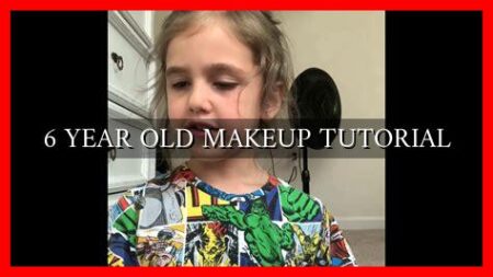 6 YEAR OLD MAKEUP TUTORIAL