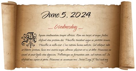 6th june 2024 day