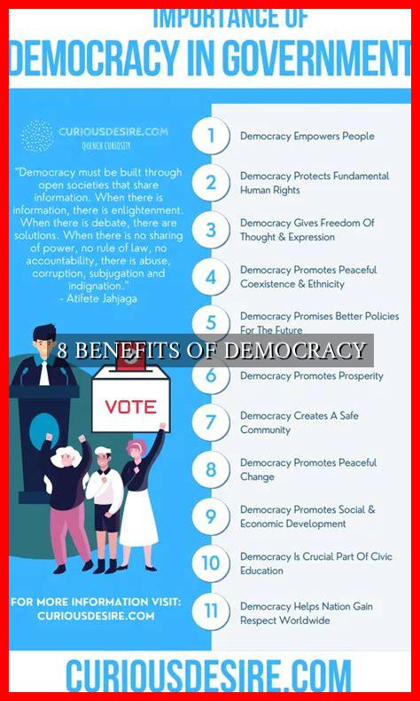 8 BENEFITS OF DEMOCRACY 8 BENEFITS OF DEMOCRACY