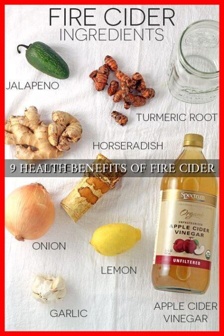 9 HEALTH BENEFITS OF FIRE CIDER - Wadaef