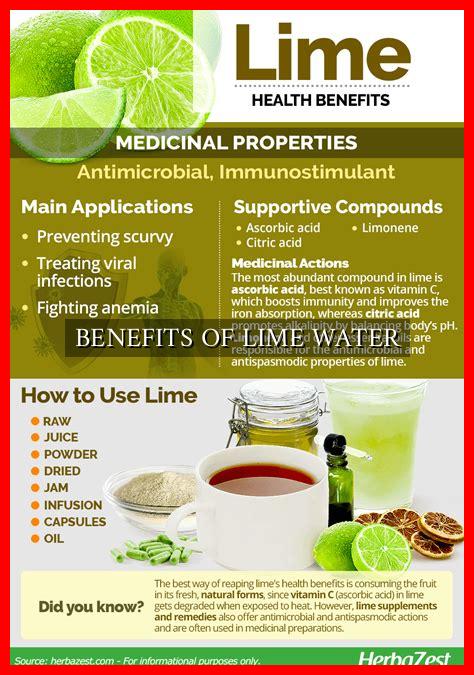 Benefits Of Lime Water Wadaef