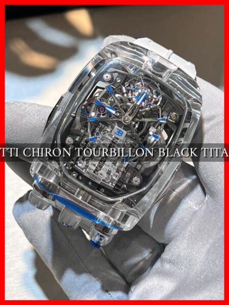 BUGATTI CHIRON TOURBILLON BLACK TITANIUM BUGATTI CHIRON TOURBILLON BLACK TITANIUM