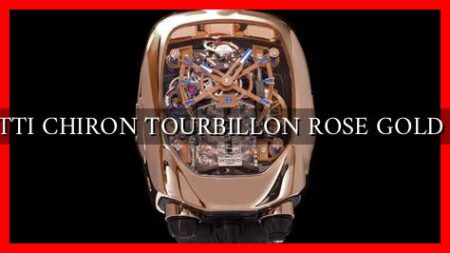 BUGATTI CHIRON TOURBILLON ROSE GOLD PRICE