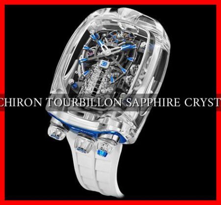 BUGATTI CHIRON TOURBILLON SAPPHIRE CRYSTAL & BLUE