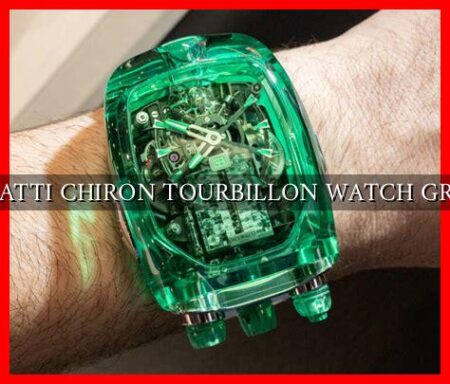 BUGATTI CHIRON TOURBILLON WATCH GREEN
