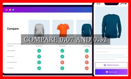 COMPARE 0.07 AND 0.32 COMPARE 0.07 AND 0.32