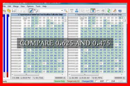 COMPARE 0.625 AND 0.475 COMPARE 0.625 AND 0.475