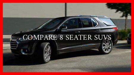 COMPARE 8 SEATER SUVS