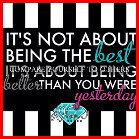 COMPARE YOURSELF TO OTHERS