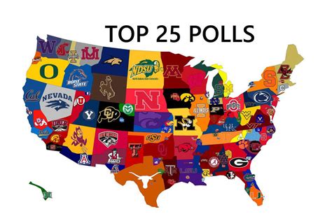 College football top 25