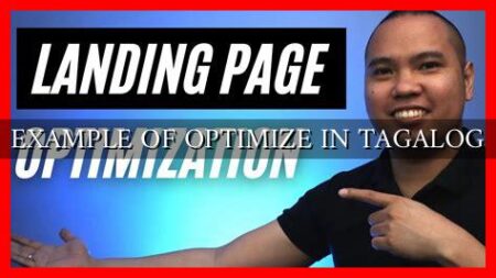 EXAMPLE OF OPTIMIZE IN TAGALOG