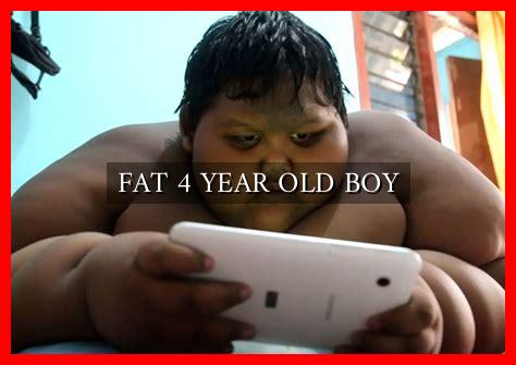FAT 4 YEAR OLD BOY