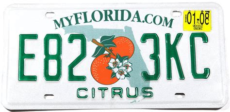 Florida license plates - Wadaef