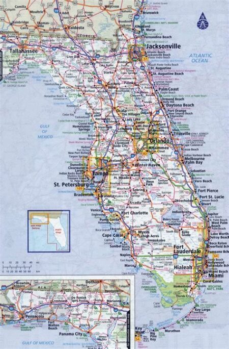 Florida map of florida Florida map of florida