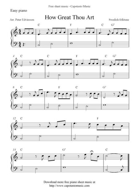 For free sheet music