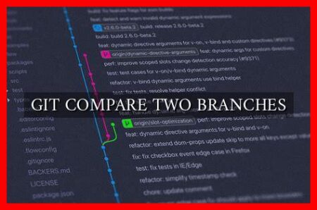 GIT COMPARE TWO BRANCHES