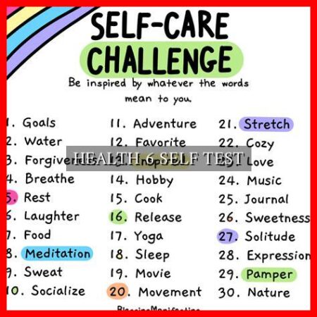 HEALTH 6 SELF TEST