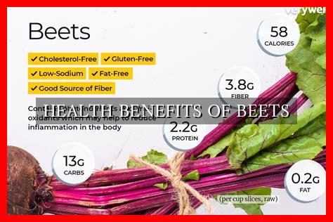 HEALTH BENEFITS OF BEETS - Wadaef