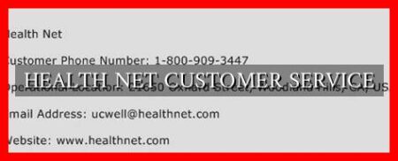 HEALTH NET CUSTOMER SERVICE HEALTH NET CUSTOMER SERVICE