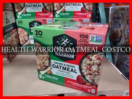 HEALTH WARRIOR OATMEAL COSTCO