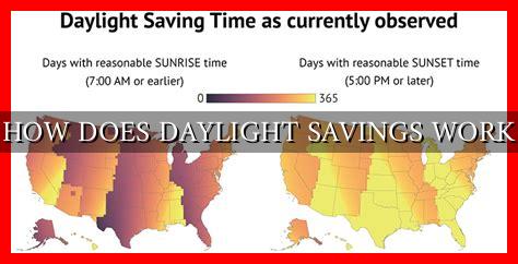 HOW DOES DAYLIGHT SAVINGS WORK - Wadaef