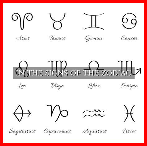 IN THE SIGNS OF THE ZODIAC - Wadaef