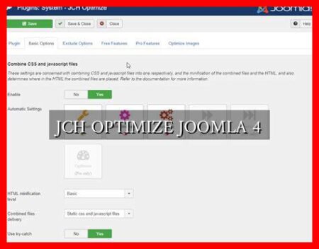 JCH OPTIMIZE JOOMLA 4