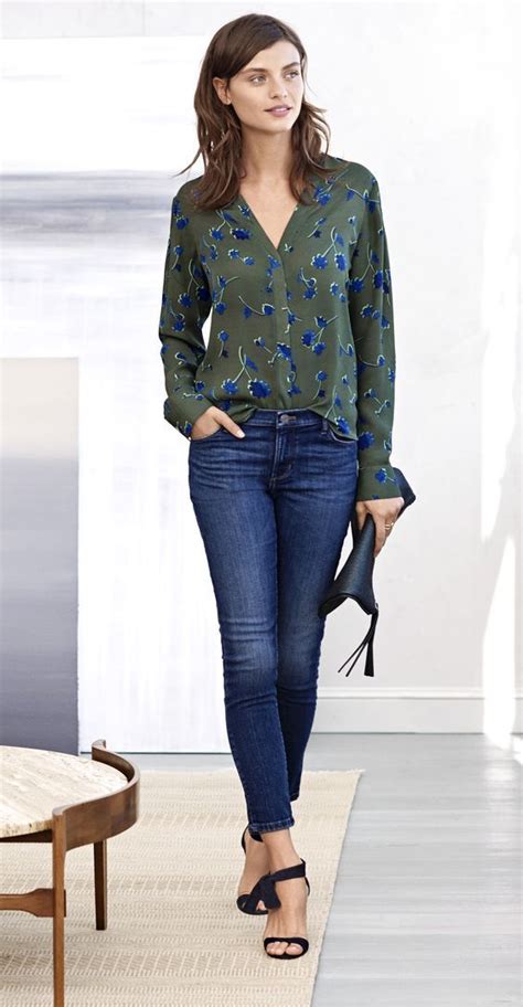 Jeans and a nice top