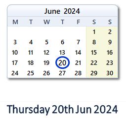 June 3 2024 day June 3 2024 day