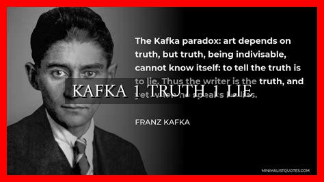 KAFKA 1 TRUTH 1 LIE - Wadaef