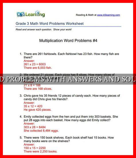 MATH WORD PROBLEMS WITH ANSWERS AND SOLUTIONS PDF MATH WORD PROBLEMS WITH ANSWERS AND SOLUTIONS PDF