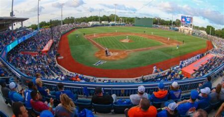 Men's college baseball scores