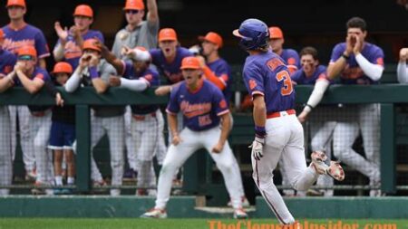 Ncaa baseball scores clemson