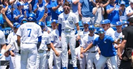 Ncaa kentucky baseball scores