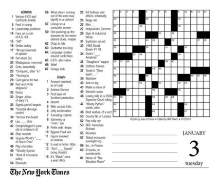 New york times crossword app problems