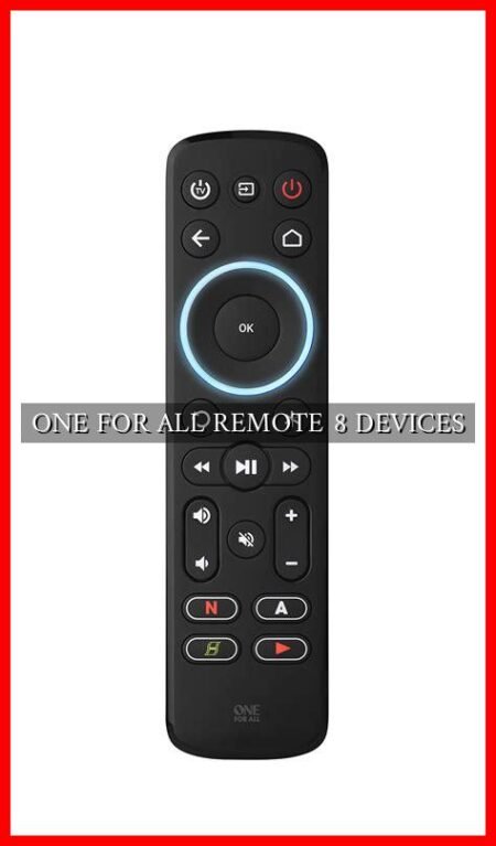 ONE FOR ALL REMOTE 8 DEVICES