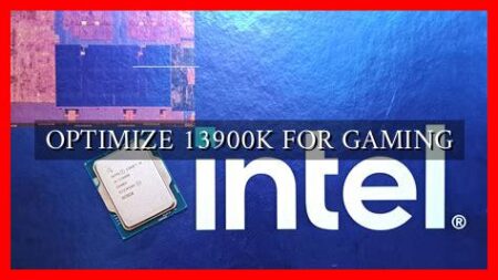 OPTIMIZE 13900K FOR GAMING