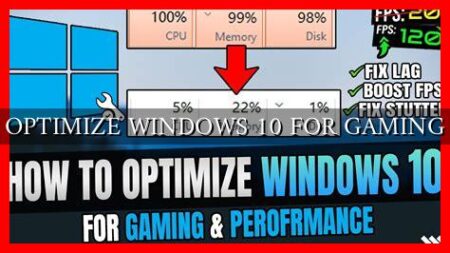 OPTIMIZE WINDOWS 10 FOR GAMING