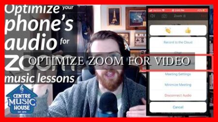 OPTIMIZE ZOOM FOR VIDEO