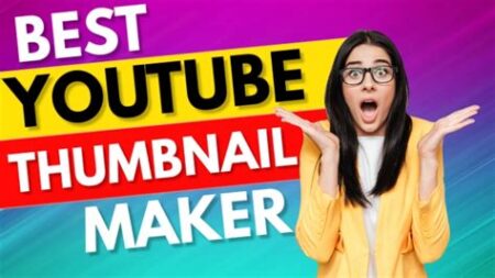 Online free youtube thumbnail maker