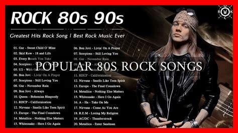 POPULAR 80S ROCK SONGS - Wadaef