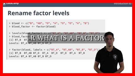 As Factor R R WHAT IS A FACTOR - Wadaef